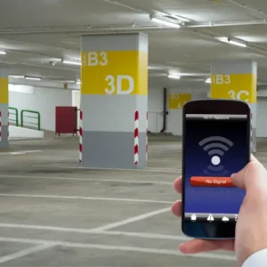 Tín hiệu dường như không thể xuyên qua tầng hầm để đến thiết bị di động.