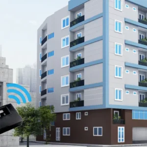 Hệ thống tăng cường sóng điện thoại cho chung cư mini.