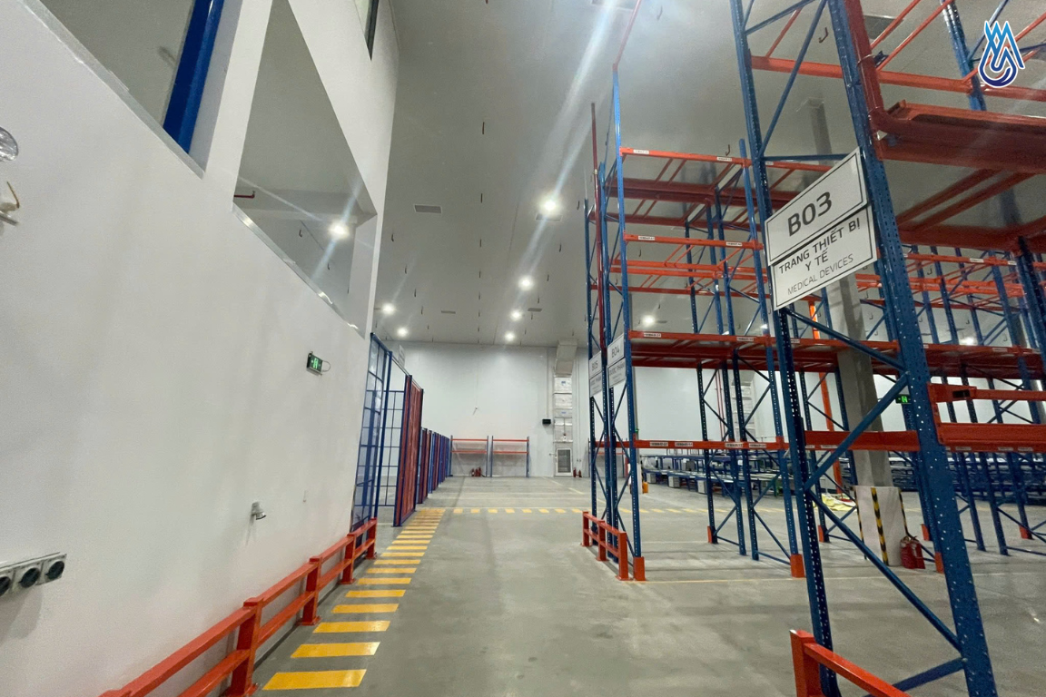 Triển khai giải pháp tăng cường sóng di động cho Công ty Hoàng Đức 2 Kho dược phẩm Hoàng Đức tại KCN Yên Mỹ, Hưng Yên có diện tích lên đến 13.000m²