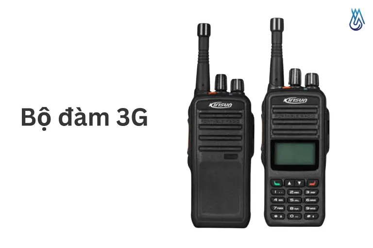 Giải pháp bộ đàm cho sự kiện: Nâng cao khả năng điều phối và an ninh 4 Bộ đàm 3G là dòng bộ đàm hiện đại sử dụng sóng di động thay vì tần số radio truyền thống.