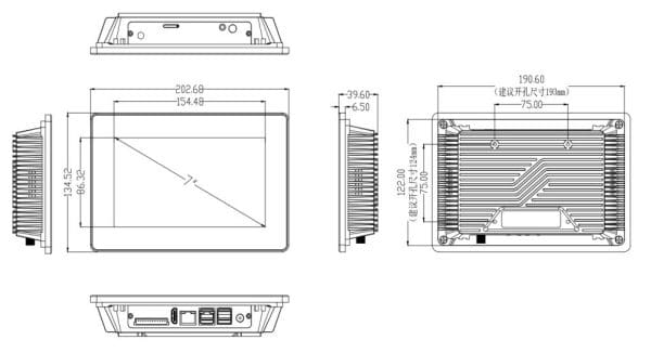 WiseTech - WPPC-070W2-C