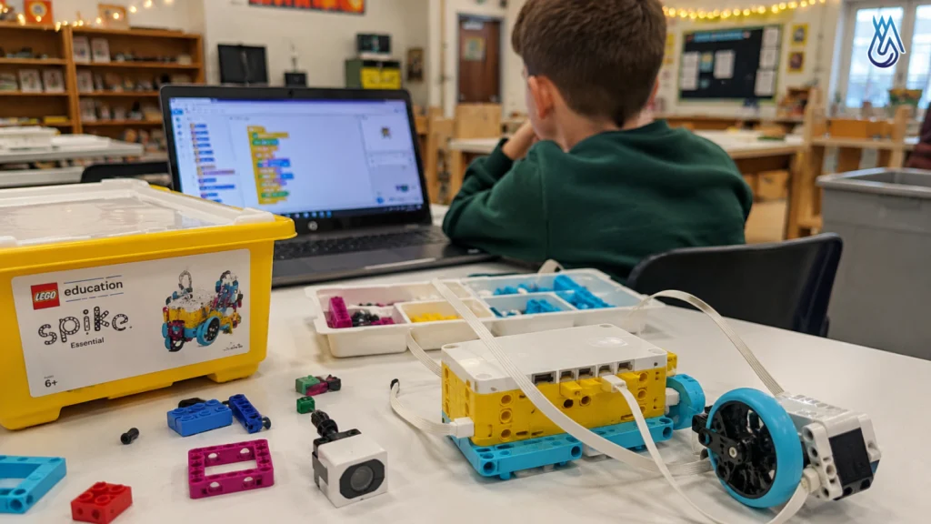 Top 10 Thiết Bị STEM Được Các Trường Tiểu Học Tin Dùng Nhiều Nhất 3 LEGO Education Spike Essential là một hệ sinh thái học tập STEM toàn diện