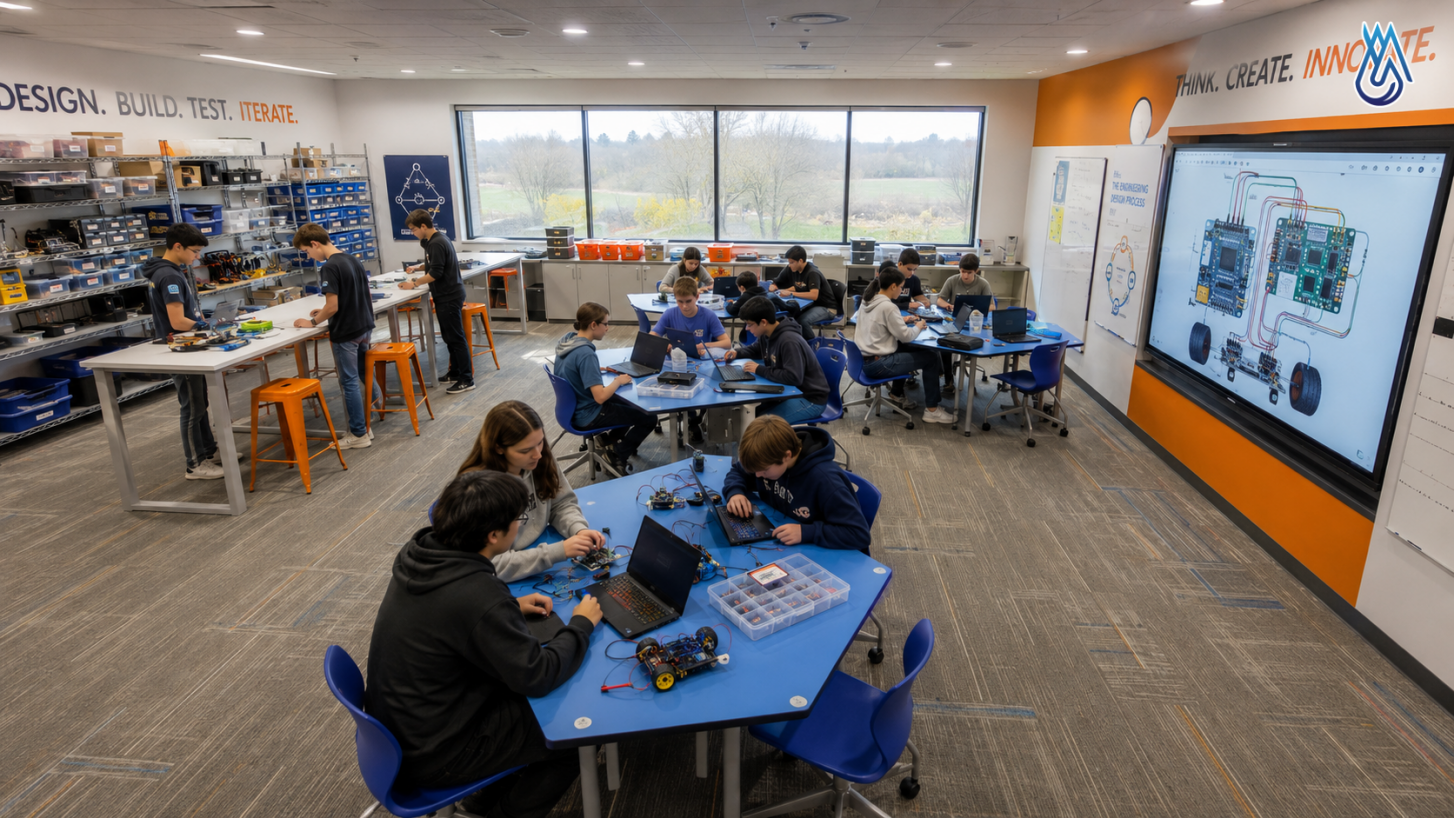 Giải pháp thiết kế và thi công phòng STEM Lab toàn diện