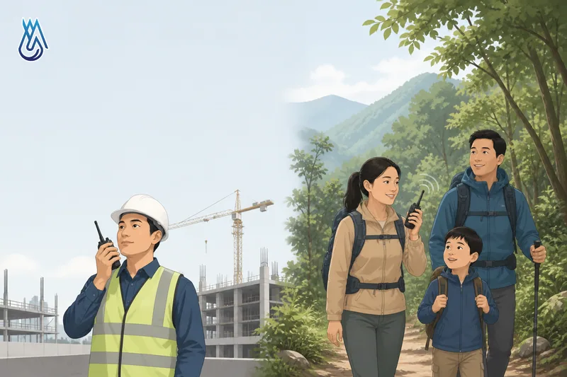 Bộ đàm chuyên dụng và bộ đàm dân dụng khác nhau thế nào? 2 4. Khi nào nên chọn bộ đàm chuyên dụng, khi nào bộ đàm dân dụng là đủ?